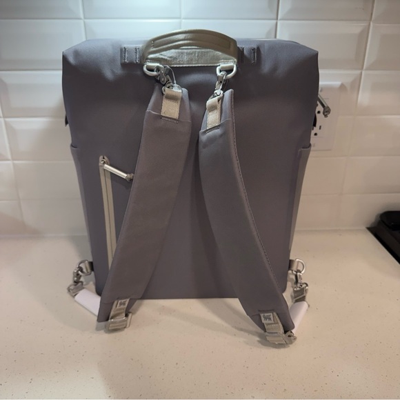 Stanley Gray Cooler Backpack with light gray Zipper Accents - Picture 9 of 9